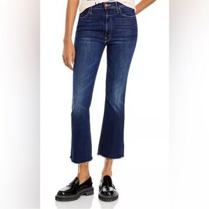 MOTHER Hustler Ankle Fray Jeans